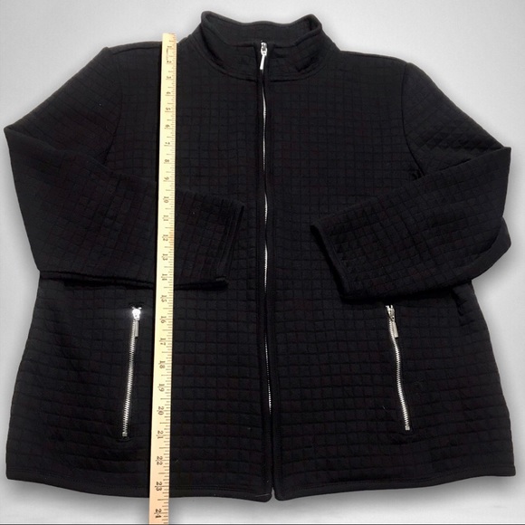 ❌SOLD❌ KAREN SCOTT Sport Quilted Fleece Jacket - Picture 4 of 7